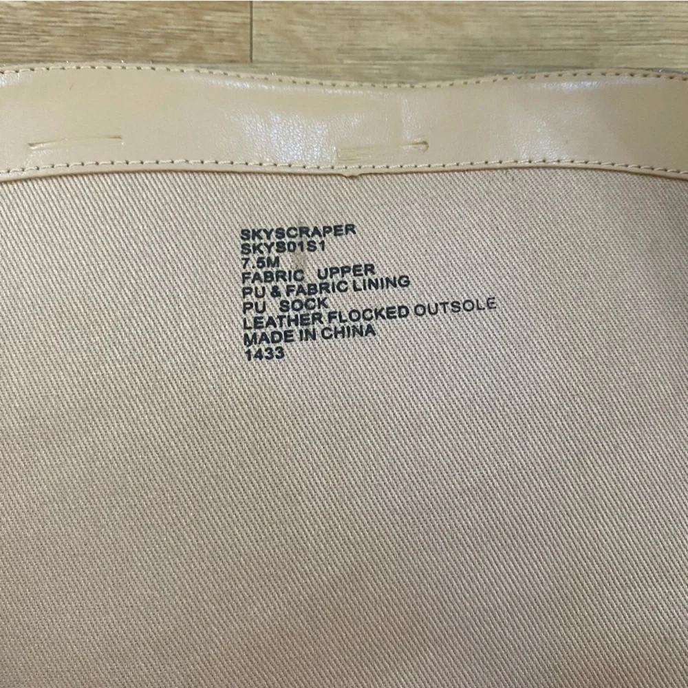 Steve Madden Skyscraper Over The Knee Boots size 7.5